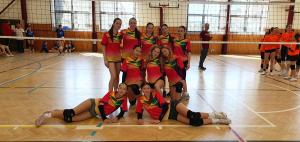 Okresní kolo ve volejbalu – dívky